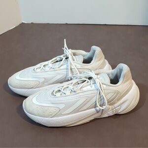 Adidas Ozelia adiPRENE Athletic Shoes White Mens size 7 Lightweight